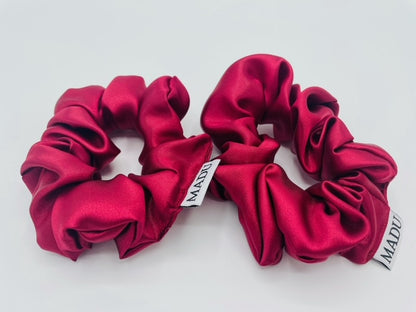Scrunchie Cetim Bourdeaux